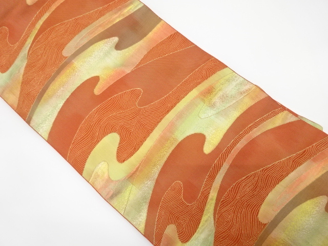 JAPANESE NAGOYA OBI / WOVEN STREAM